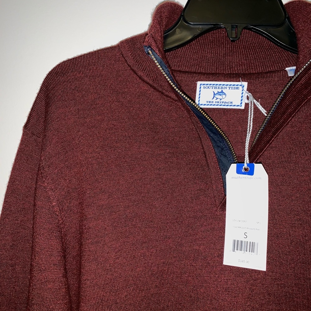 Southern Tide Zip Pullover - Picture 3 of 8